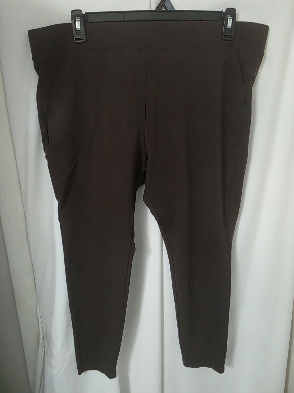 Torrid Brown Ponte Ankle Pant Sz 3